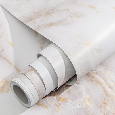 DUDHAT EXPORT Vinyl, Paper Abstract White Wallpaper(L x W: 200 cm x 60 cm)