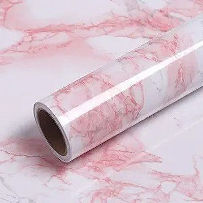 DOM EXPORT Abstract Pink Wallpaper(200 cm x 60 cm)