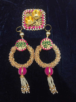 JUHIS CREATION JUHIS LABH SHUBH Pack of 3(Pink)