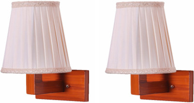 Baslash Uplight Wall Lamp Without Bulb(Pack of 2)