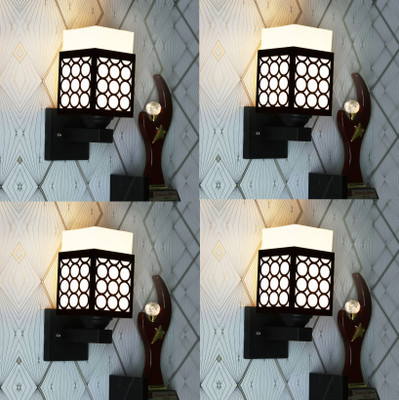 KASHI TRADERS Uplight Wall Lamp Without Bulb(Pack of 4)