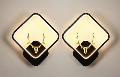 KINIS Wallchiere Wall Lamp With Bulb(Pack of 2)