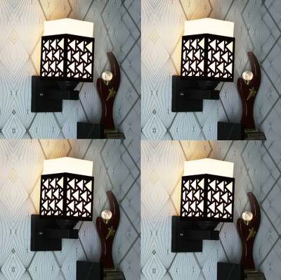 shyam enterprises Uplight Wall Lamp Without Bulb(Pack of 4)