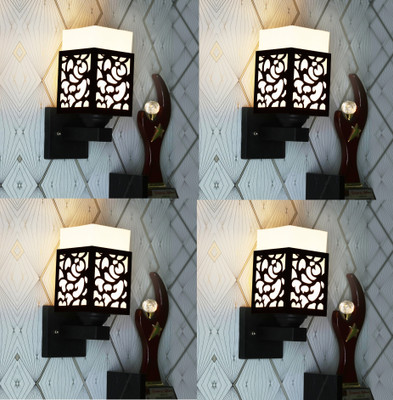 SAHDEV ENTERPRISES Uplight Wall Lamp Without Bulb(Pack of 4)