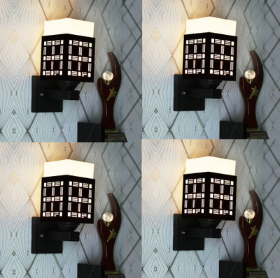 Ayesha Uplight Wall Lamp Without Bulb(Pack of 4)