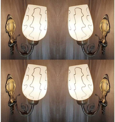 VAGalleryKing Uplight Wall Lamp Without Bulb(Pack of 4)