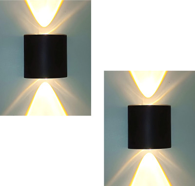 LUMINX Uplight Wall Lamp With Bulb(Pack of 2)