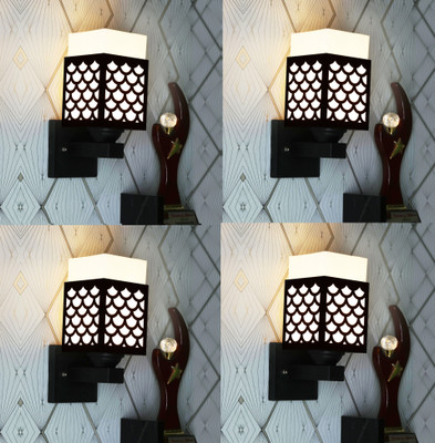 Ayesha Uplight Wall Lamp Without Bulb(Pack of 4)
