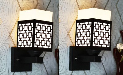 DecorEZ Uplight Wall Lamp Without Bulb(Pack of 2)