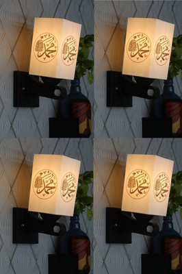 Gojeeva Uplight Wall Lamp Without Bulb(Pack of 4)