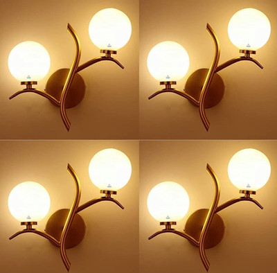 Baslash Uplight Wall Lamp Without Bulb(Pack of 4)