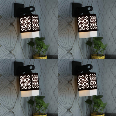 Arti Traders Uplight Wall Lamp Without Bulb(Pack of 4)
