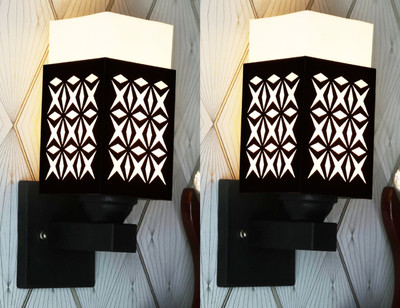 Ayesha Uplight Wall Lamp Without Bulb(Pack of 2)