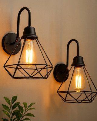 Homesake Candelabra Wall Lamp Without Bulb(Pack of 2)