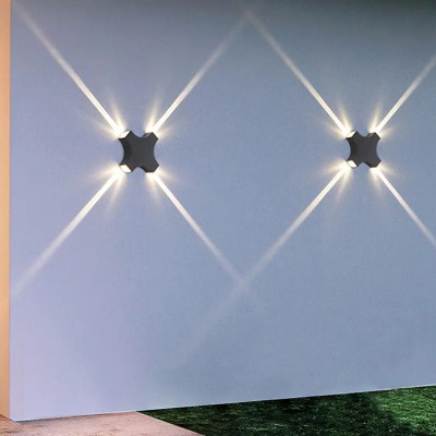 OLIPS Wallchiere Wall Lamp With Bulb(Pack of 2)