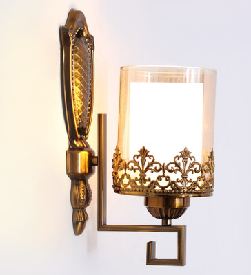 Shree Kala Home Decor Uplight Wall Lamp Without Bulb