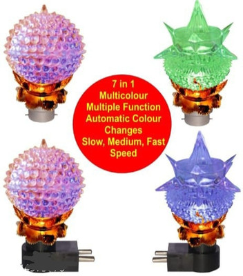 ABC Uplight Wall Lamp With Bulb(Pack of 4)