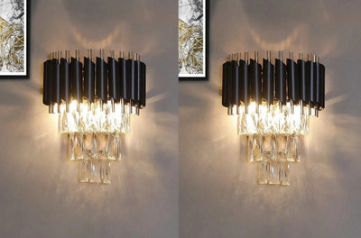 Kiyaan Wallchiere Wall Lamp With Bulb(Pack of 2)