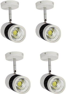 Whiteray Track Light Wall Lamp With Bulb(Pack of 4)