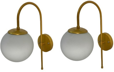 Delbay Swing Arm Wall Light Wall Lamp With Bulb(Pack of 2)