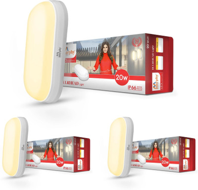 MURPHY Picture Light Wall Lamp With Bulb(Pack of 3)