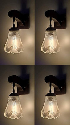 Baslash Uplight Wall Lamp Without Bulb(Pack of 4)