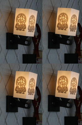 Gojeeva Uplight Wall Lamp Without Bulb(Pack of 4)