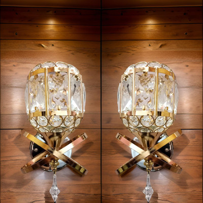 Hybrix Uplight Wall Lamp With Bulb(Pack of 2)