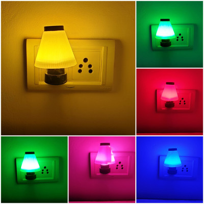 RK BROTHERS Uplight Wall Lamp With Bulb(Pack of 6)