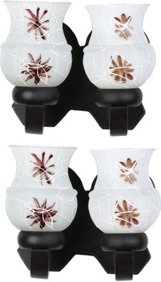 Somil Uplight Wall Lamp Without Bulb(Pack of 2)