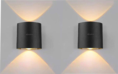 Hybrix Wallchiere Wall Lamp With Bulb(Pack of 2)