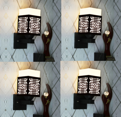 Arti Traders Uplight Wall Lamp Without Bulb(Pack of 4)