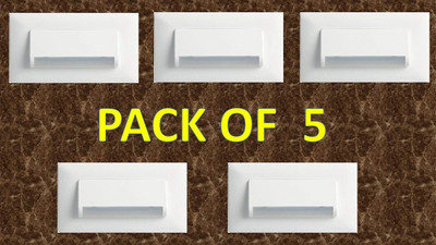 MAHADEV SHOPCART Step Light Wall Lamp With Bulb(Pack of 5)