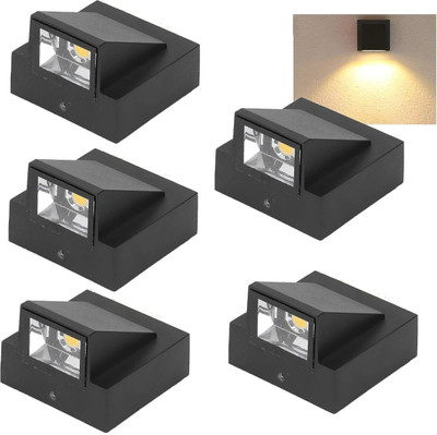 GLINTAC Wallchiere Wall Lamp With Bulb(Pack of 5)