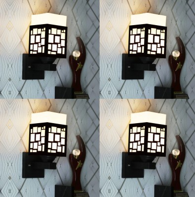 ISHITARTH ENTERPRISES Uplight Wall Lamp Without Bulb(Pack of 4)