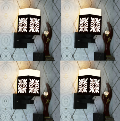 Gojeeva Uplight Wall Lamp Without Bulb(Pack of 4)