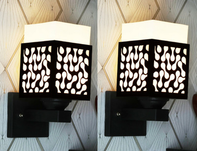 Giftwala Uplight Wall Lamp Without Bulb(Pack of 2)