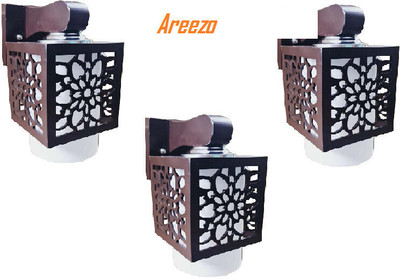 Areezo Wallchiere Wall Lamp Without Bulb(Pack of 3)