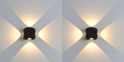 Volt Vision Wallchiere Wall Lamp With Bulb(Pack of 2)