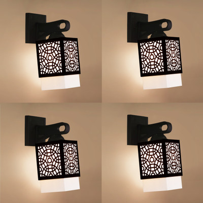 shyam enterprises Uplight Wall Lamp Without Bulb(Pack of 4)