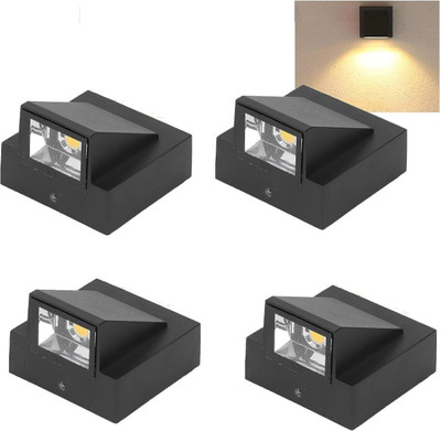GLINTAC Wallchiere Wall Lamp With Bulb(Pack of 4)