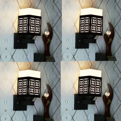 DecorVista Uplight Wall Lamp Without Bulb(Pack of 4)