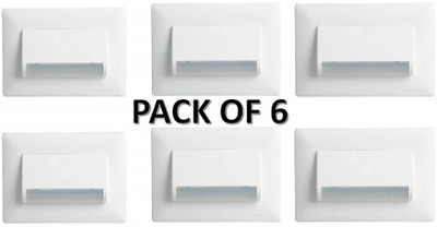 IM ENTERPRISE Step Light Wall Lamp With Bulb(Pack of 6)