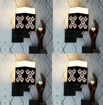 Gojeeva Uplight Wall Lamp Without Bulb(Pack of 4)