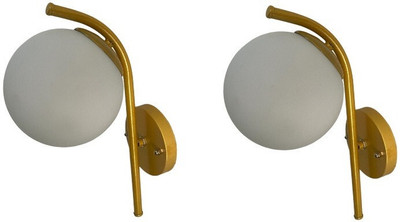 Delbay Wallchiere Wall Lamp Without Bulb(Pack of 2)
