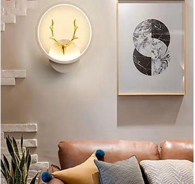 GS ONLINE CORNER Swing Arm Wall Light Wall Lamp With Bulb