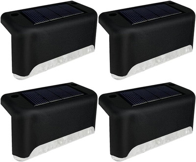 RECTITUDE Step Light Wall Lamp With Bulb(Pack of 4)