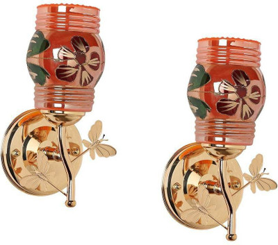 Adwait Wallchiere Wall Lamp Without Bulb(Pack of 2)
