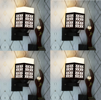 SRM Uplight Wall Lamp Without Bulb(Pack of 4)