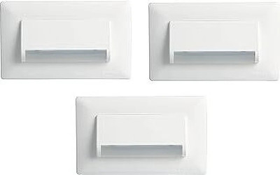 EMINENT TRADERS Step Light Wall Lamp Without Bulb(Pack of 3)